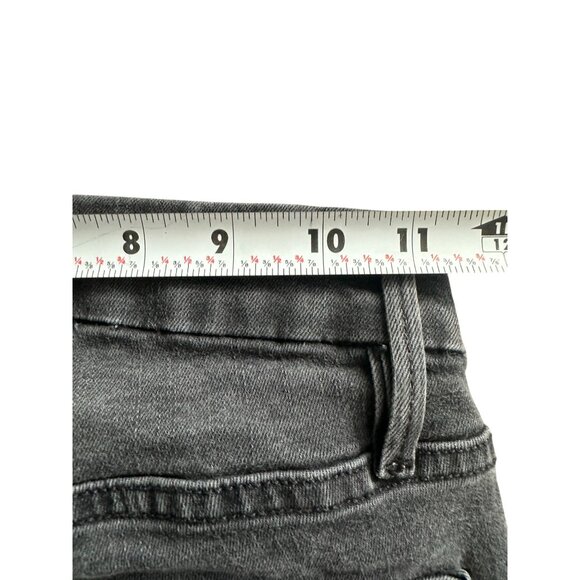 GOOD AMERICAN Womens Gray Wash Skinny Jeans Size 25” - Picture 4 of 5